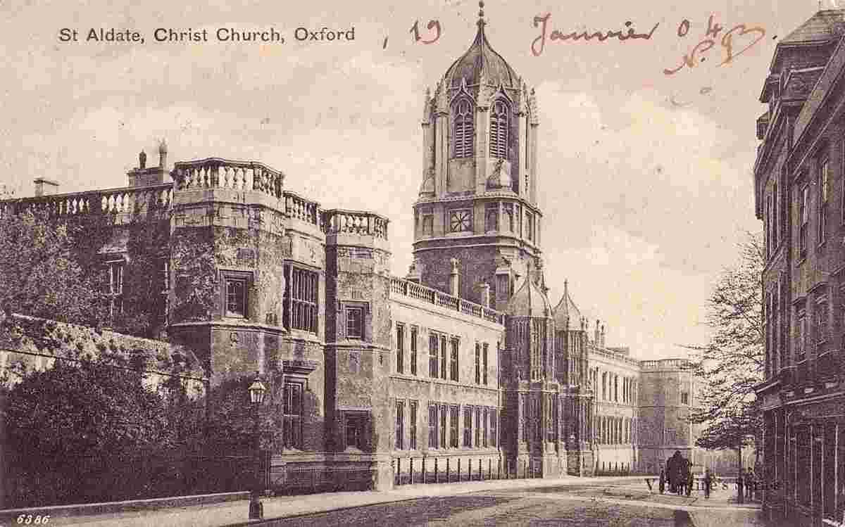 Oxford. Christ Church, St Aldates, 1904