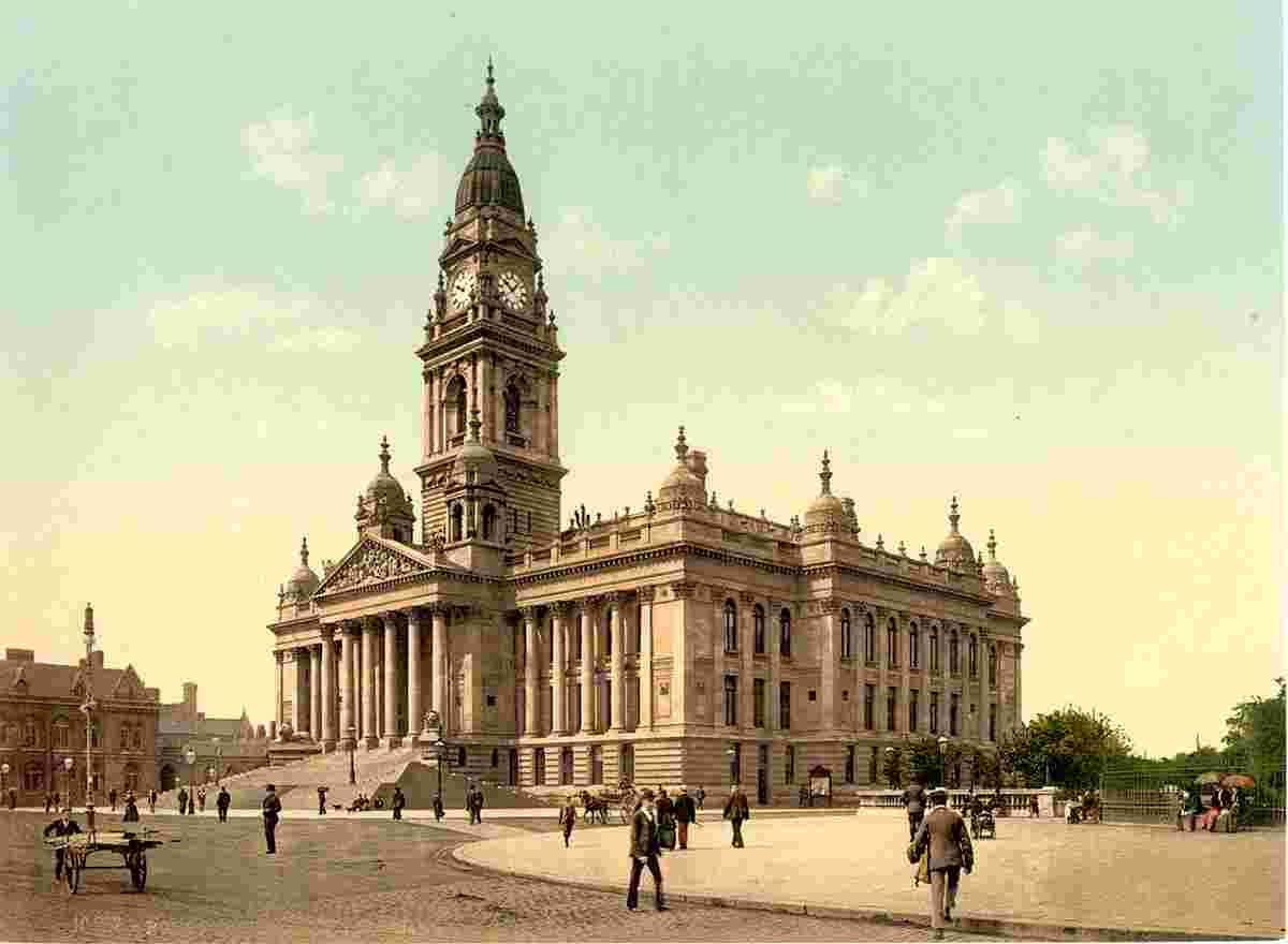 Portsmouth. Town Hall, between 1890 and 1900