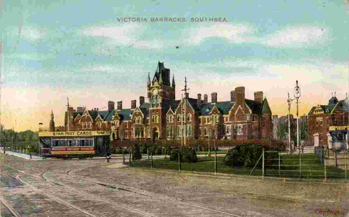 Portsmouth. Victoria Barracks, 1911