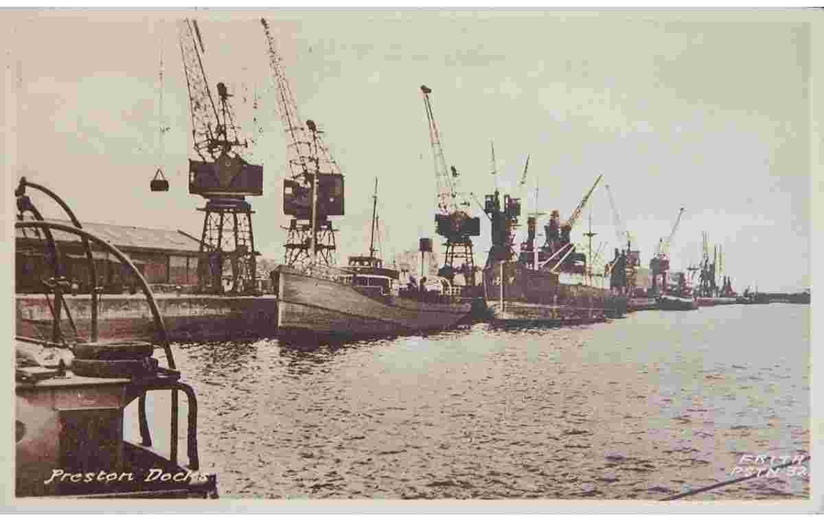 Preston. Docks, 1962