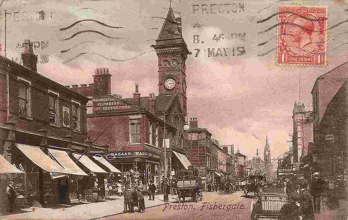 Preston. Fishergate, 1915
