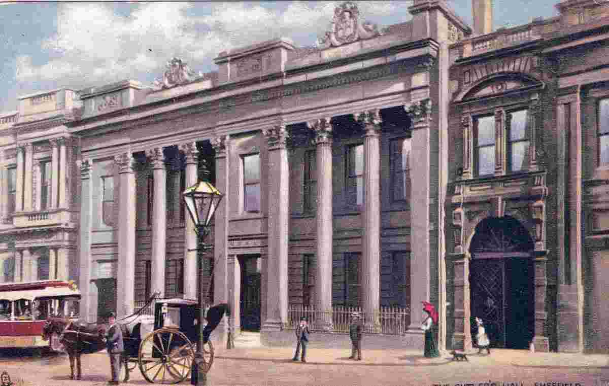 Sheffield. The Cutlers Hall, circa 1900's