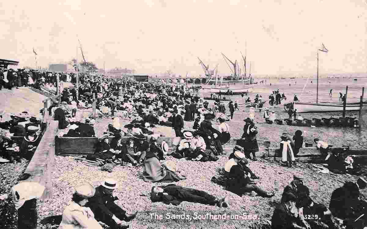 Southend-on-Sea. Sands, 1909