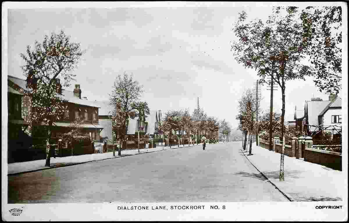 Stockport. Dialstone Lane, 1920's