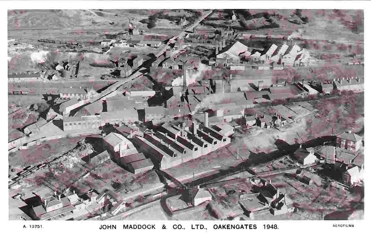 Telford. Oakengates - John Maddock and Co, 1948