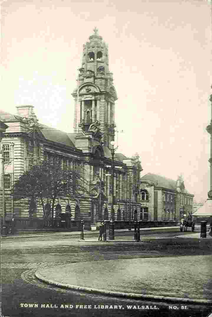 Walsall. Town Hall and Free Library