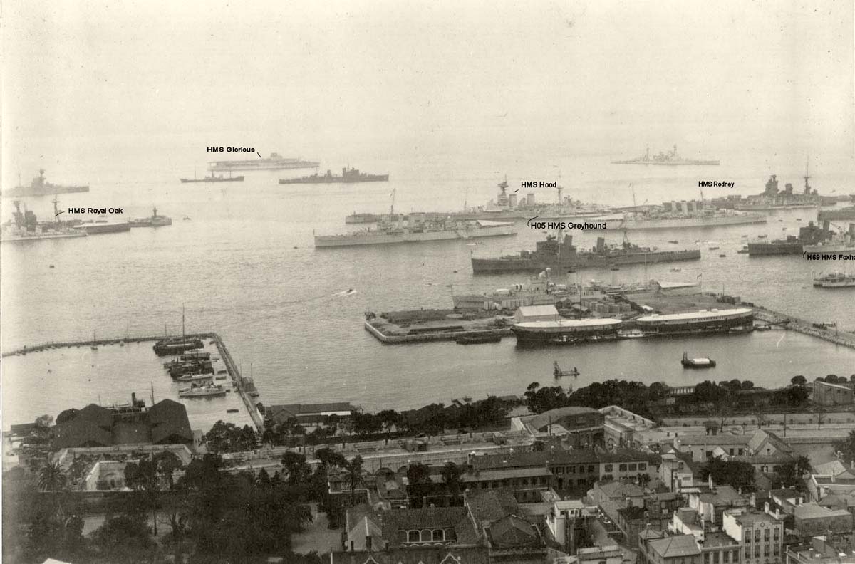 British Navy in Gibraltar, 1938 - 2 photo
