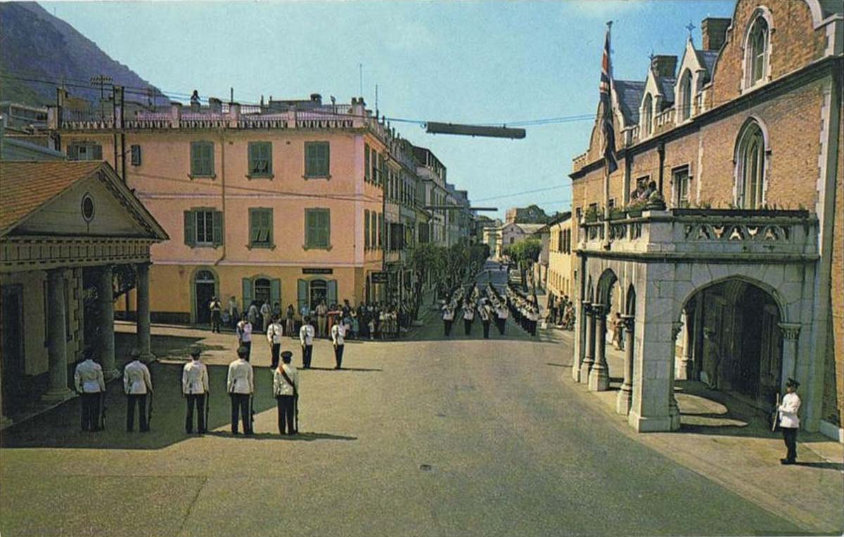 Gibraltar. Changing of the Guard