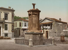 Athens. Monument of Lysicrate, between 1890 and 1910