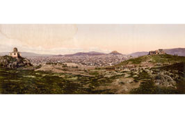 Athens. Panorama of the city between 1890 and 1910
