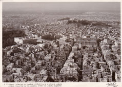Athens. Panorama of the city, 1958