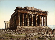 Athens. Parthenon, between 1890 and 1910