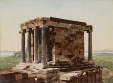 Athens. Temple of Victory Aptère, between 1890 and 1910