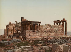 Athens. The Erechtheion with Porch of the Caryatids, between 1890 and 1910
