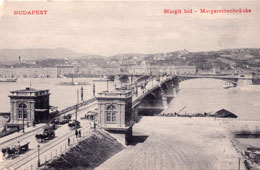 Budapest. Margaret bridge - Margit híd