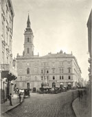 Budapest. Panorama of the city square