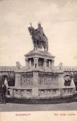 Budapest. Statue of Saint Stephen