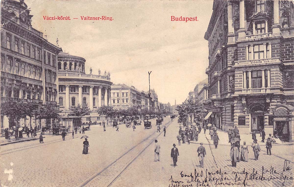 Budapest. Vaitzner Ring, 1910