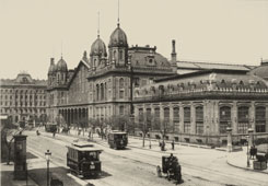 Budapest. Western Railway Station, circa 1900