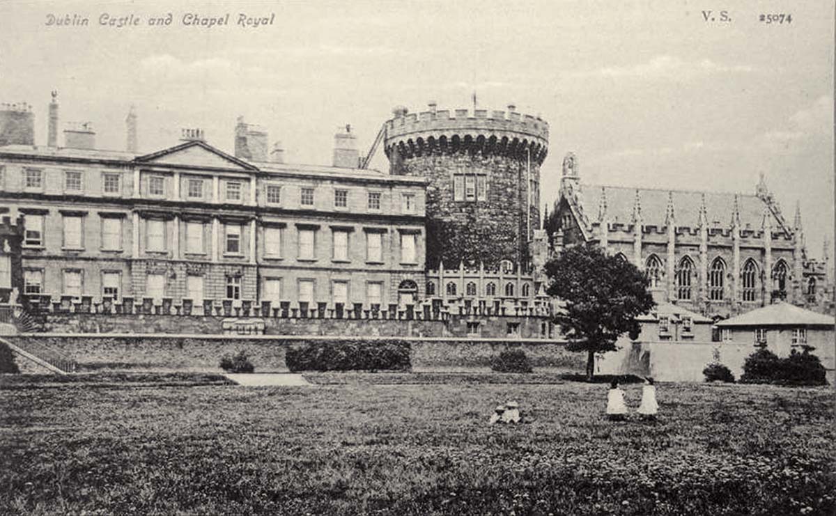 Dublin. Castle and Chapel Royal, circa 1910