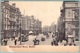 Dublin. Westmoreland Street, 1921