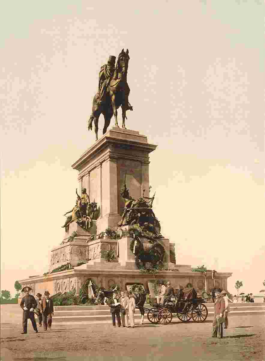 Rome. Garibaldi's Monument, circa 1900