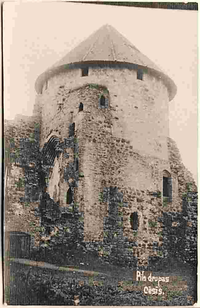 Cesis. Castle Ruins
