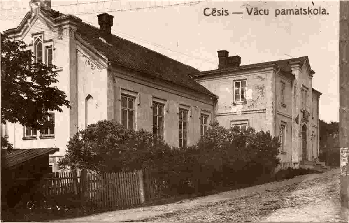 Cesis. German elementary School