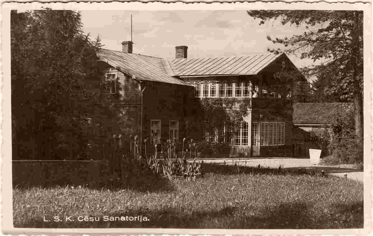 Cesis. Sanatorium, 1936