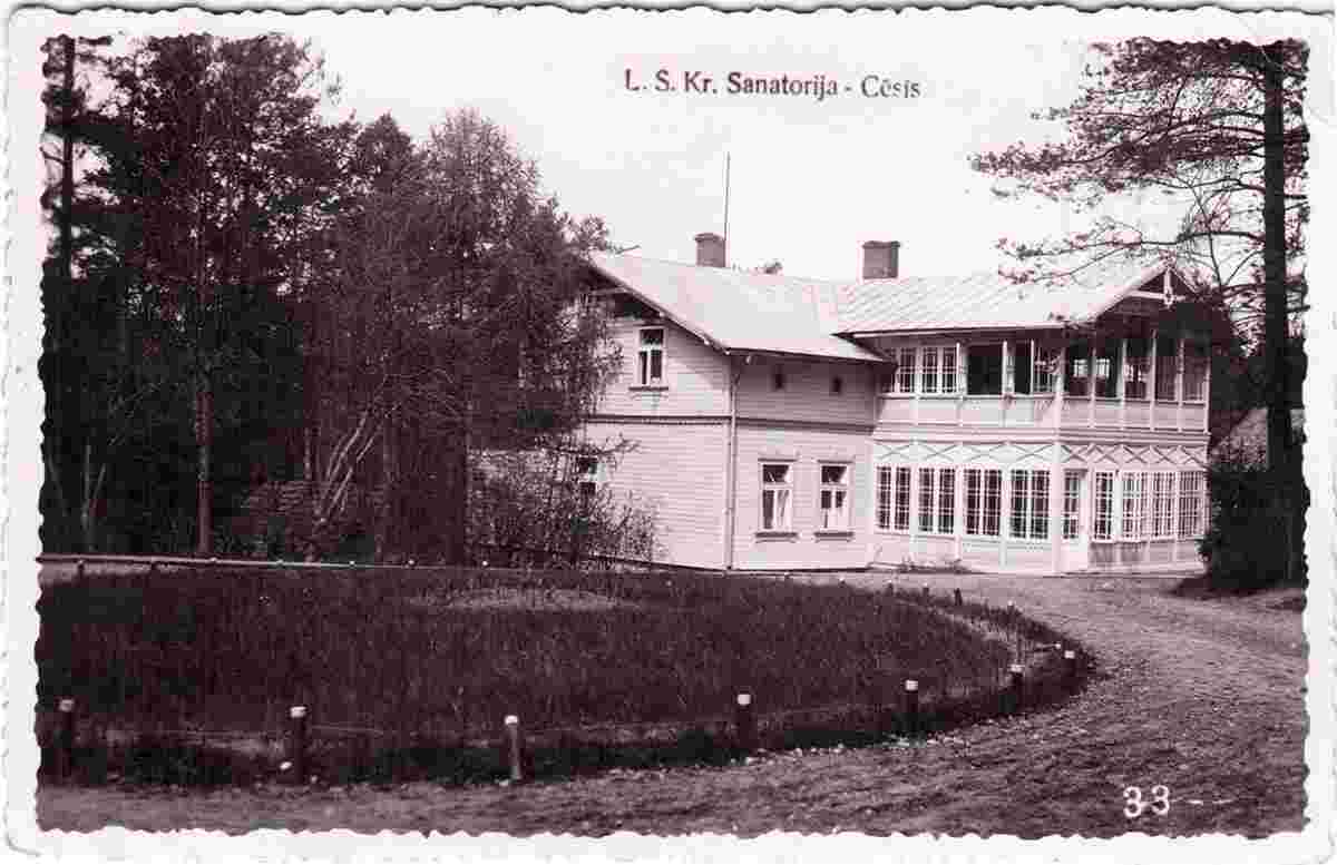Cesis. Sanatorium, 1936