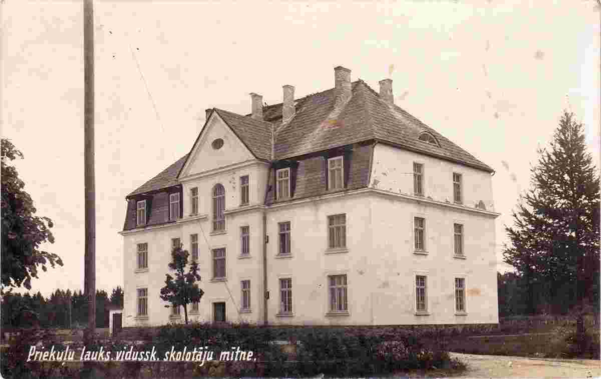 Cesis. School, 1935