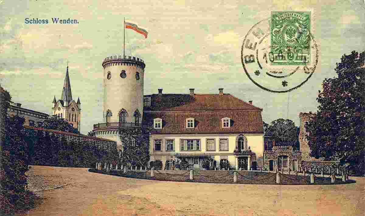 Cesis. Wenden Castle, 1914