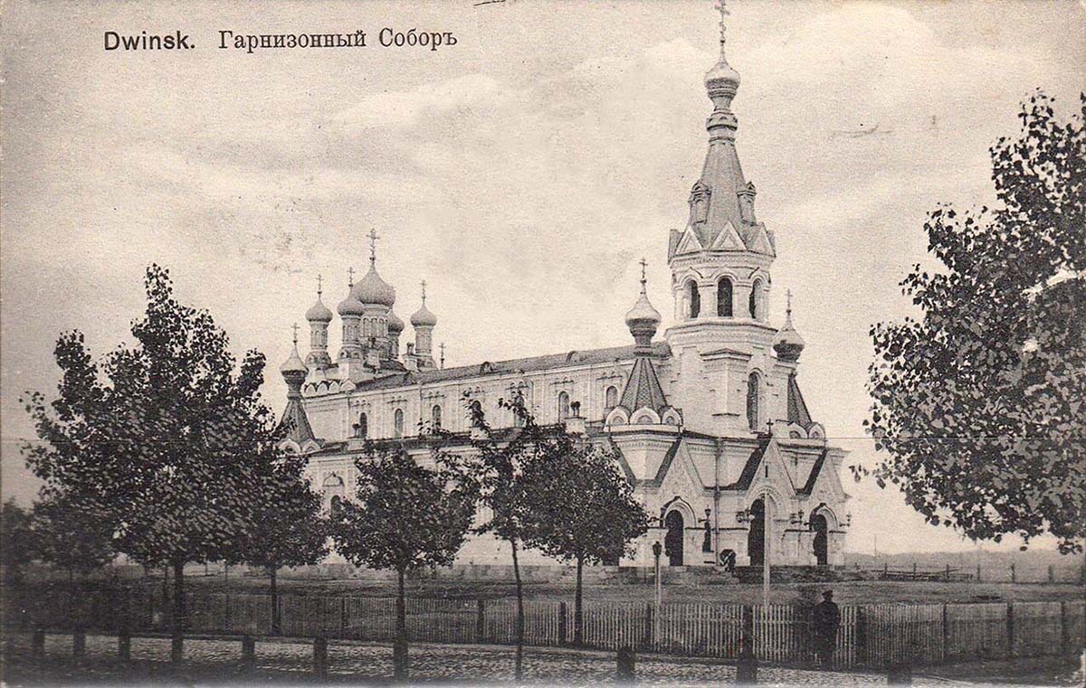 Daugavpils. Garrison Cathedral, 1912