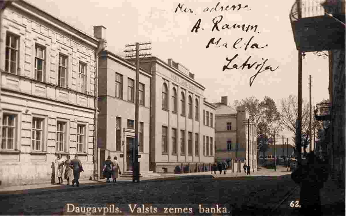 Daugavpils. State Land Bank
