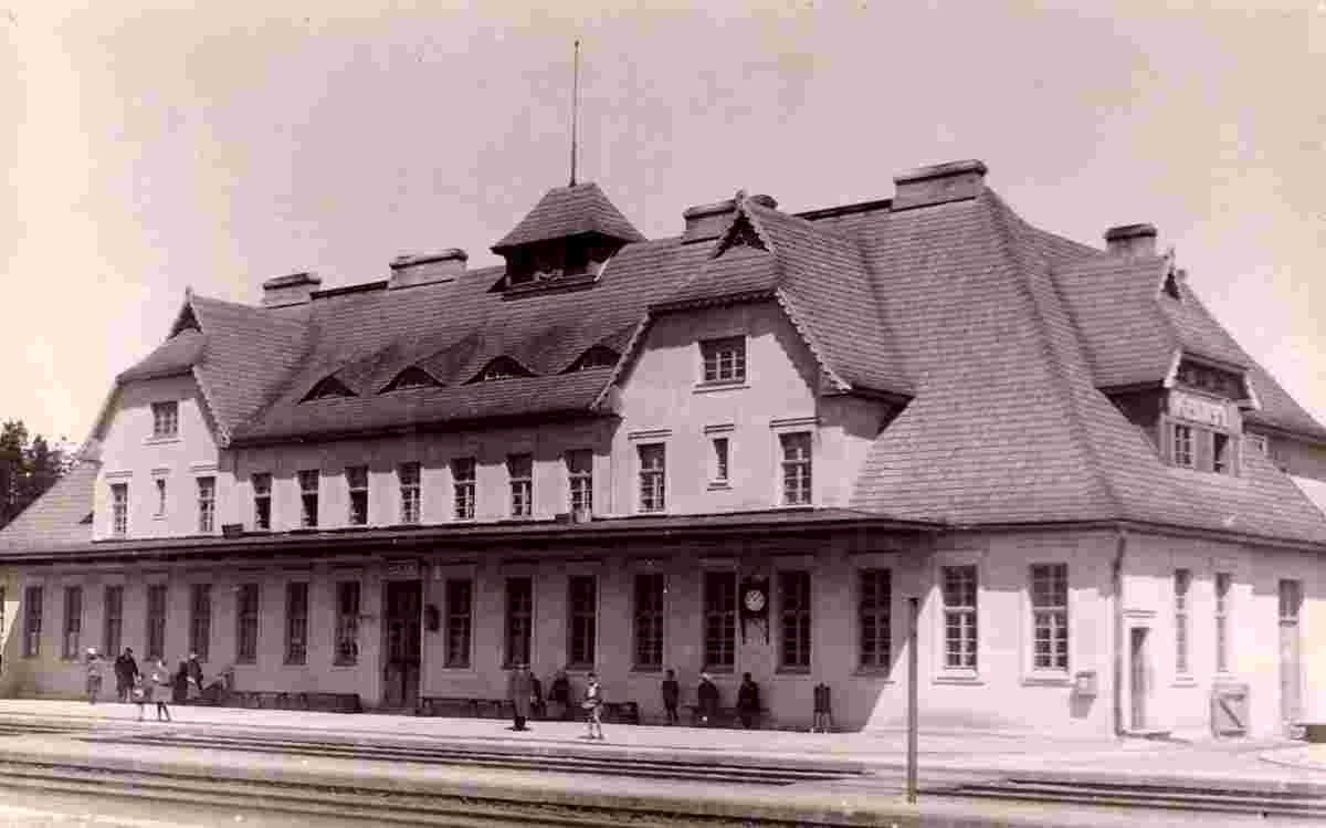 Jurmala. Kemeri - Railway station, 1930