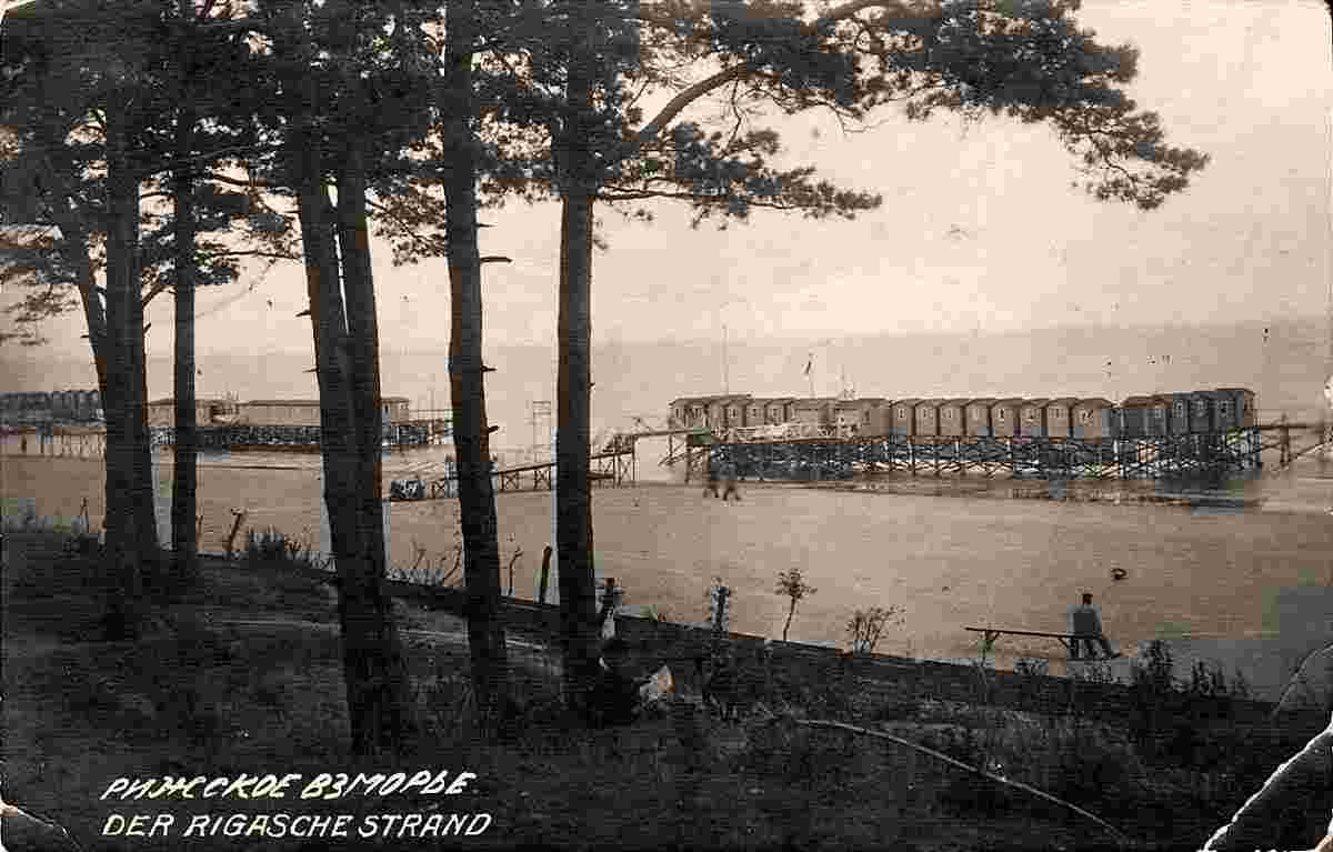 Jurmala. Riga seaside, 1914