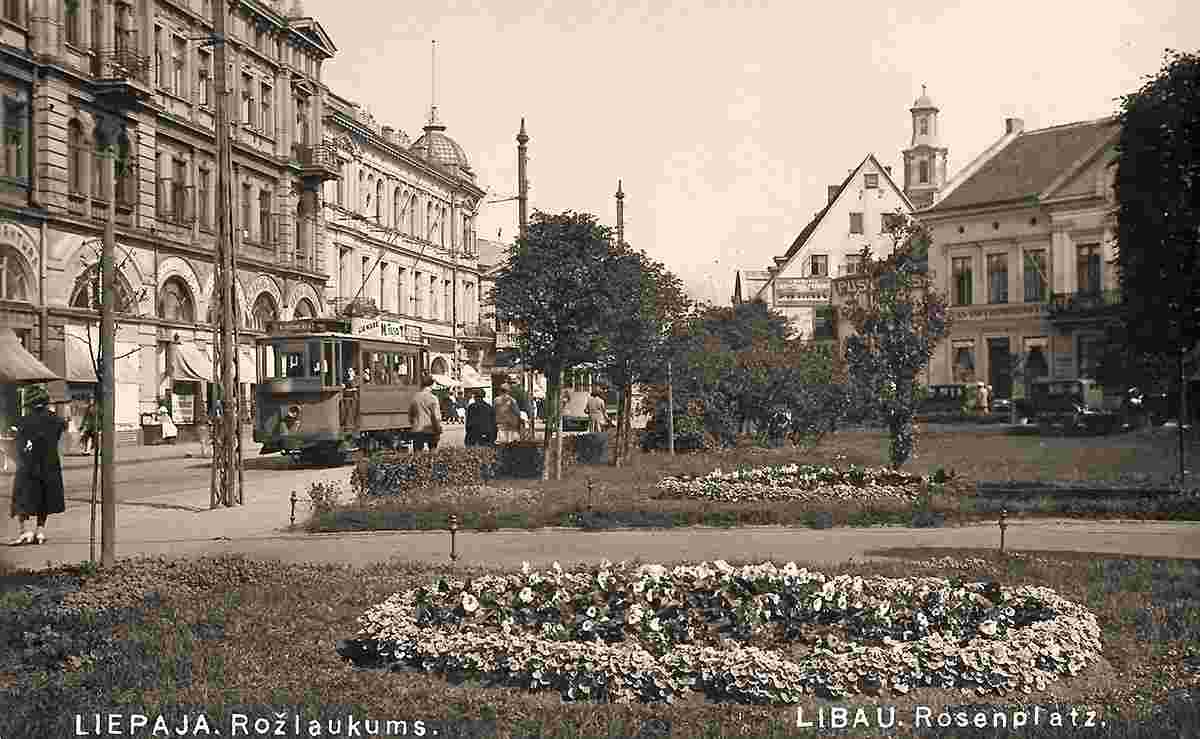 Liepaja. Rose Square, circa 1930