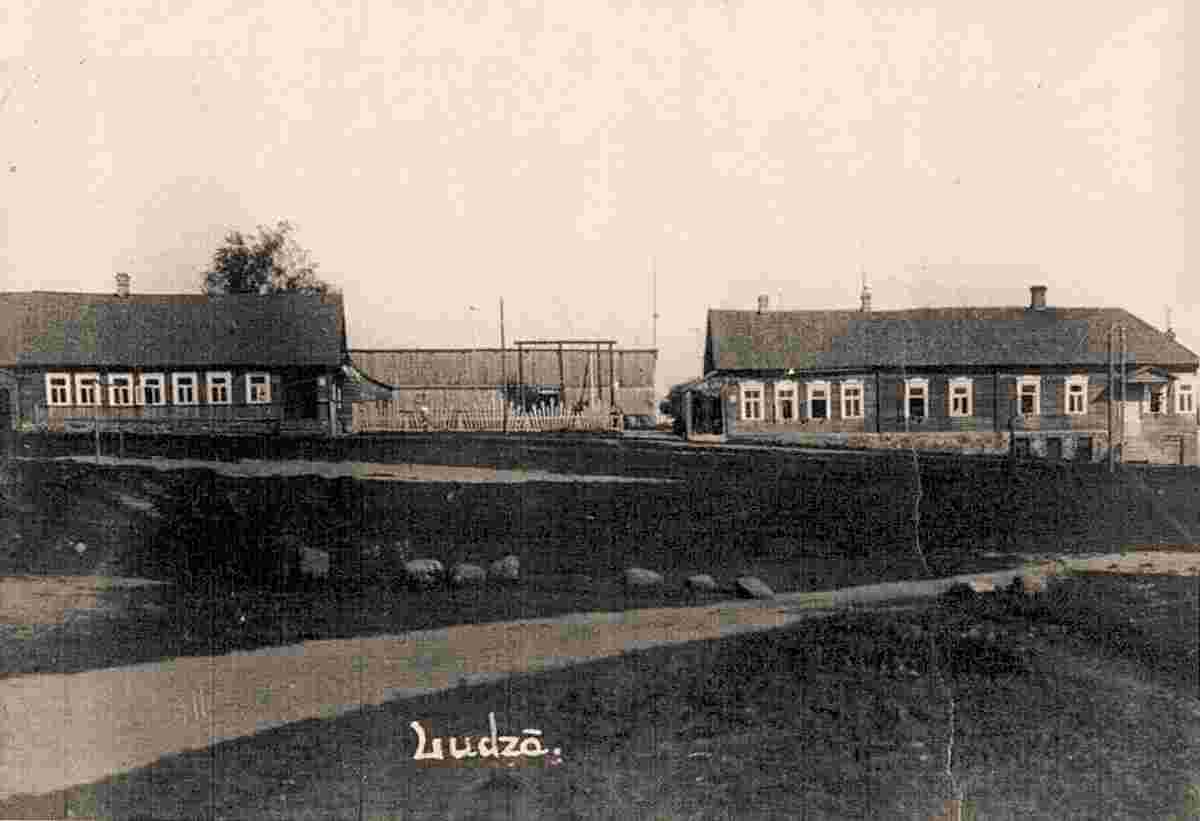 Ludza. Barracks of Latvian Army soldiers, 1920s