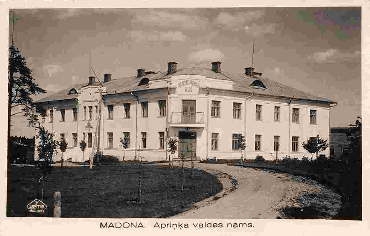 Madona. District House of Soviets, 1938