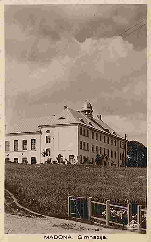 Madona. Gymnasium, 1930s