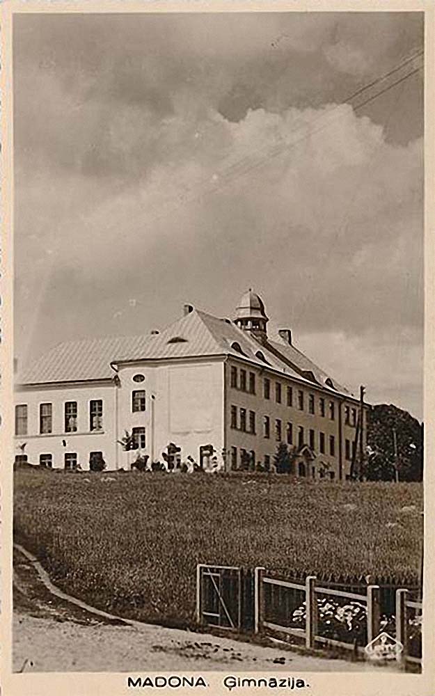 Madona. Gymnasium, 1930s