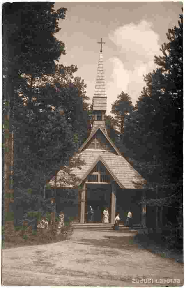 Ogre. Forest chapel, 1910s