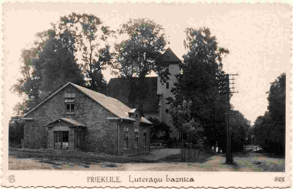 Priekule. Lutheran church