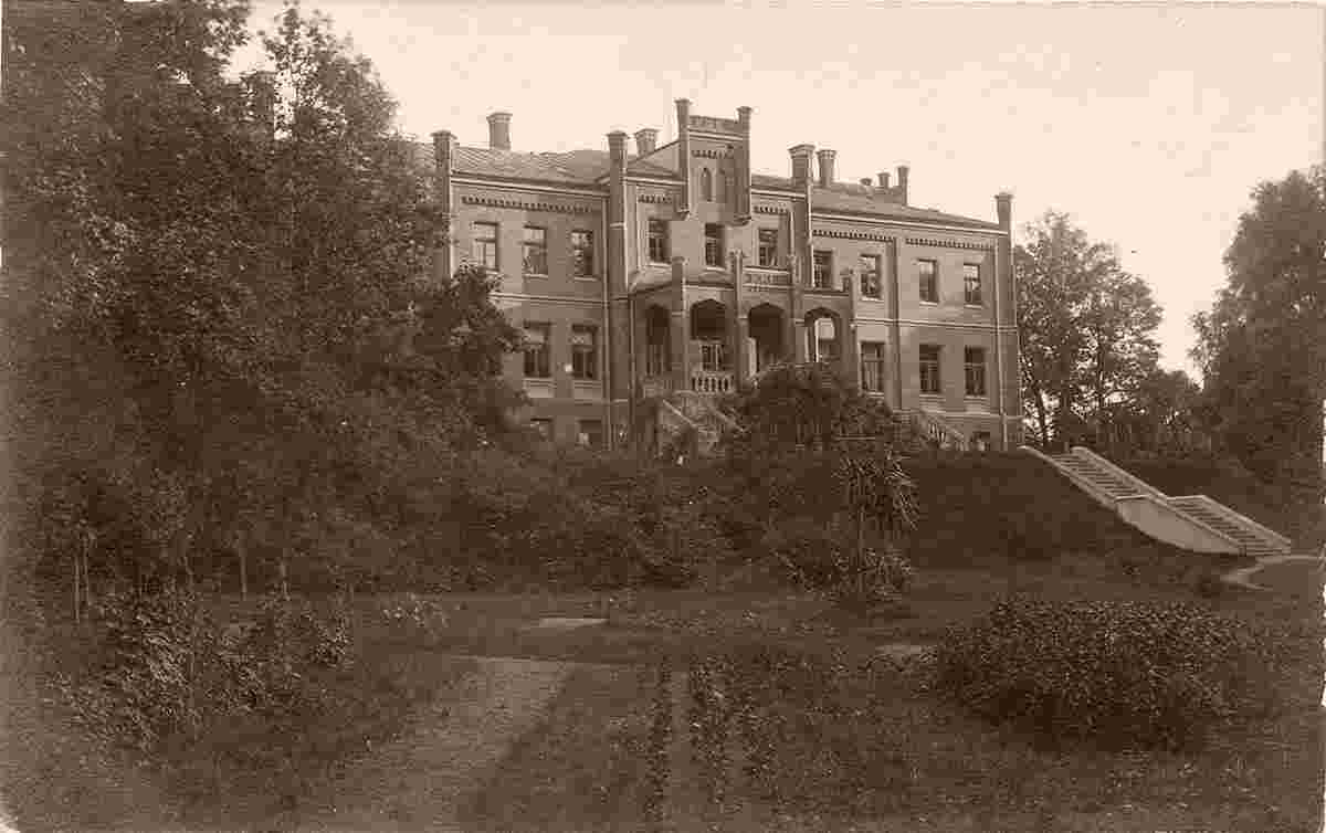 Priekule. Castle, 1910s