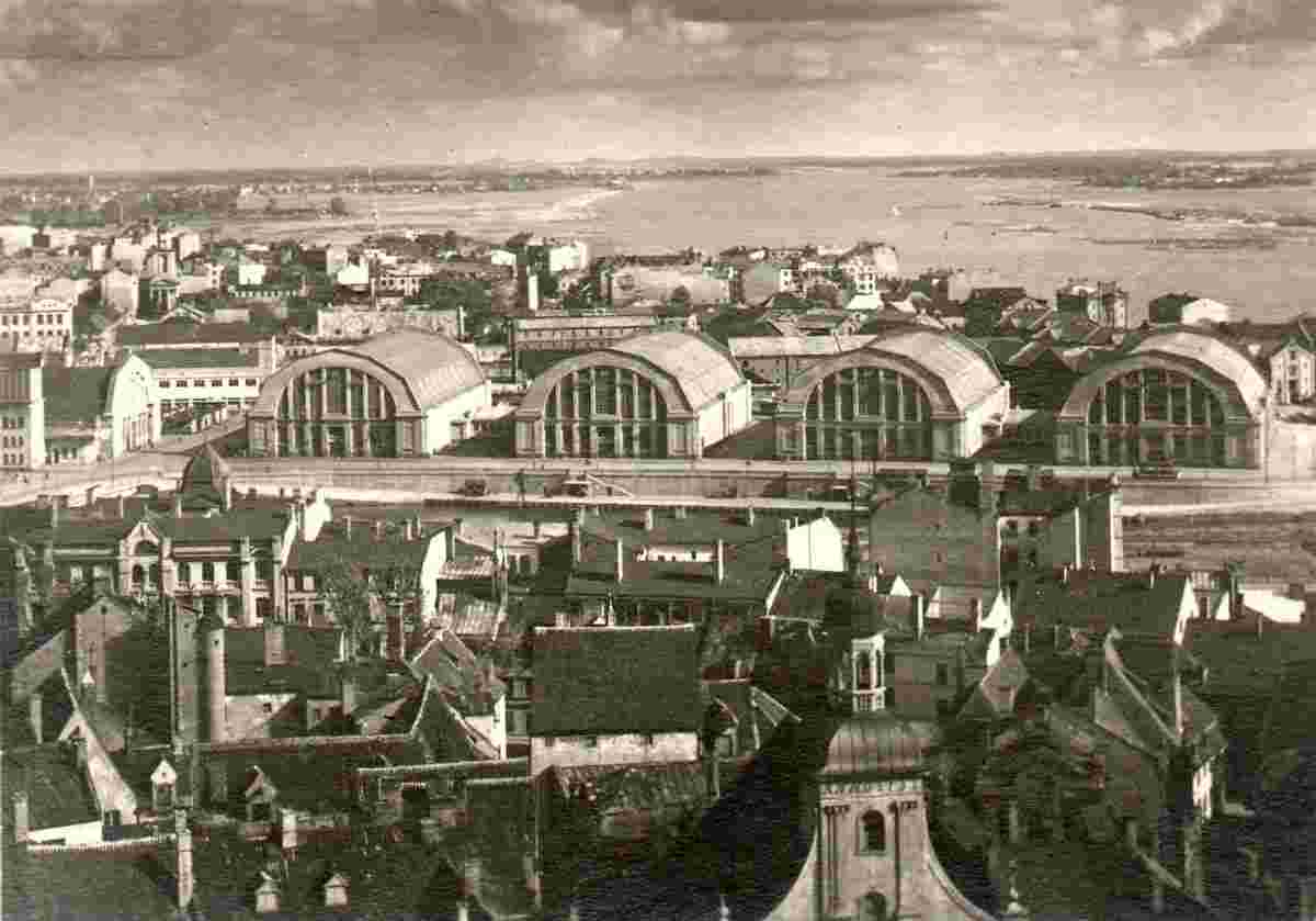 Riga. Central Indoor Market, 1941