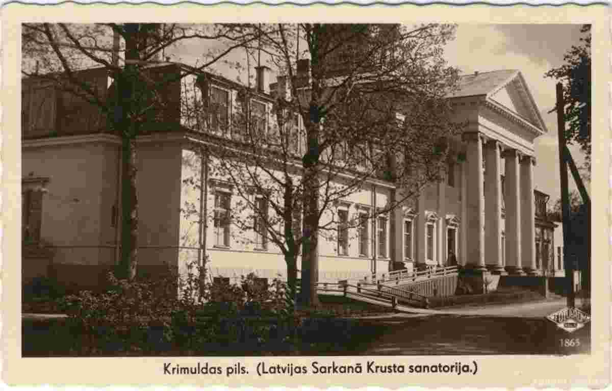 Sigulda. Krimulda Castle, Latvian Red Cross sanatorium