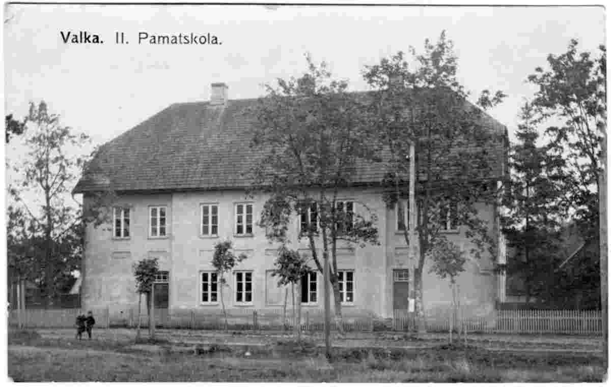 Valka. Second Primary School