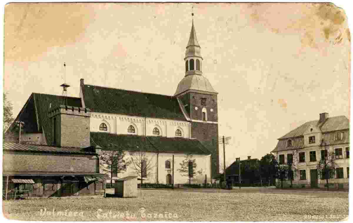 Valmiera. Lutheran Church of Simeon, 1930s