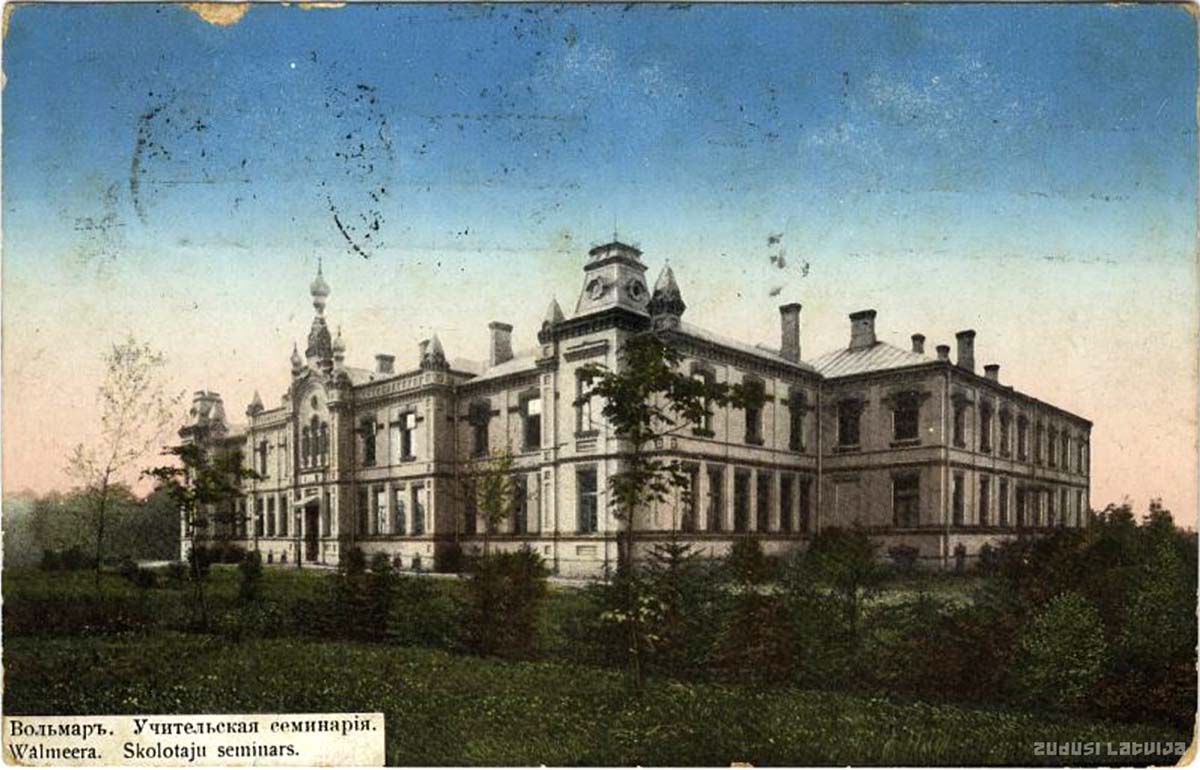 Valmiera. Teacher seminary, 1915