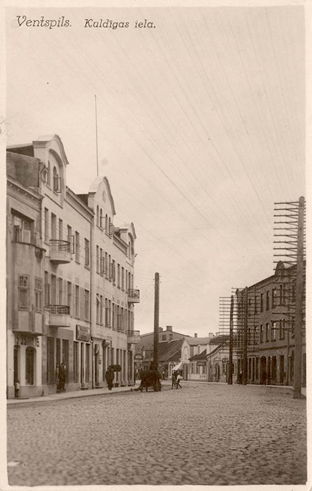 Ventspils. Kuldigskaya street